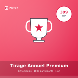 PlayQR Sorteo — Anual Premium (12 sorteos)